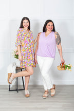 Liz Sunday Printed Dress