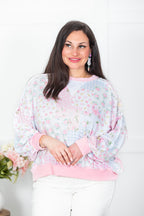 Cottage Bloom Patchwork Pullover