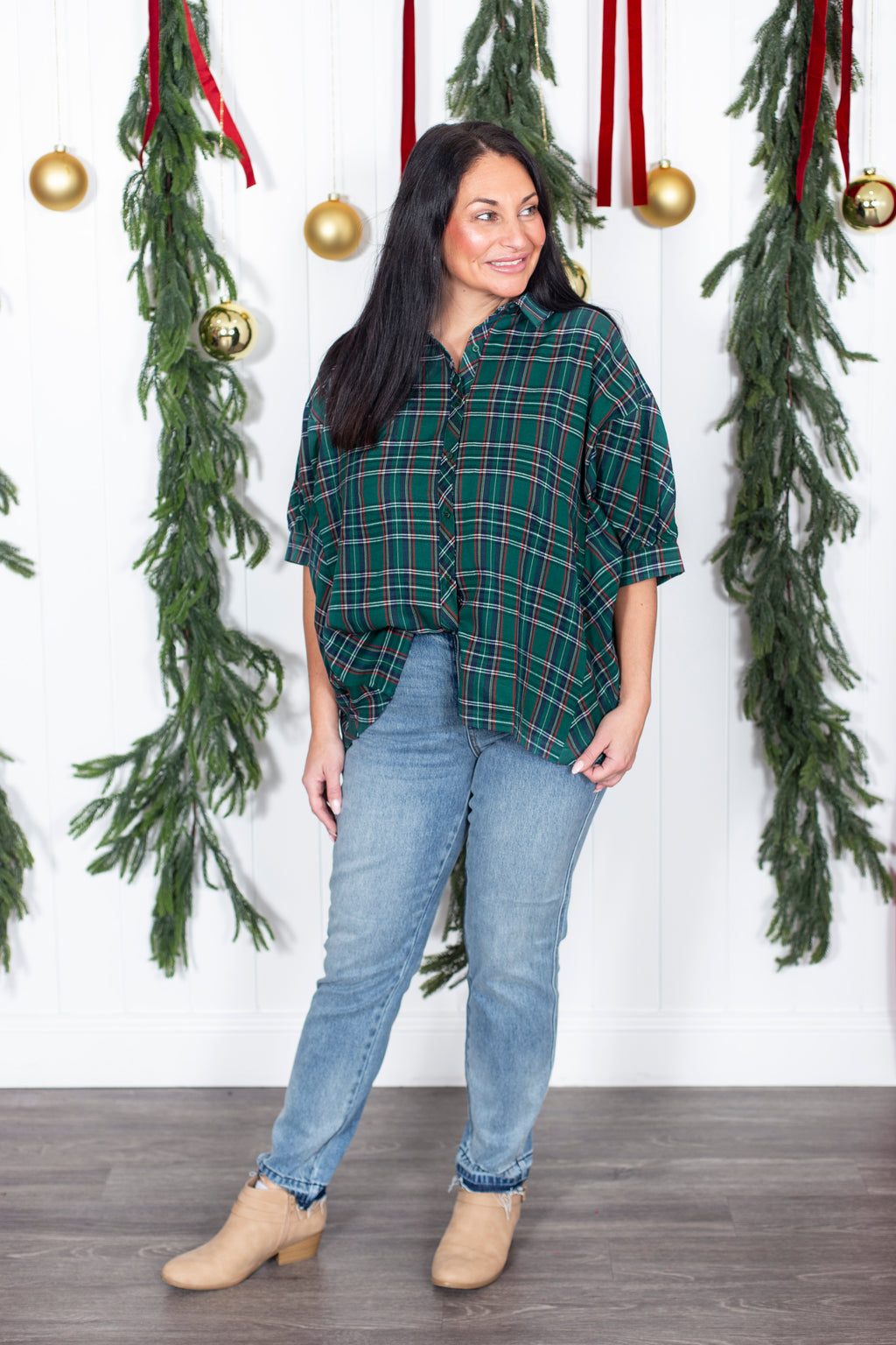 The Everyday Plaid Top