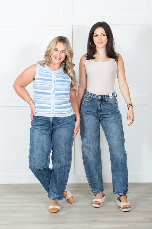 The Marley Rigid Magic Arc Judy Blue Jeans