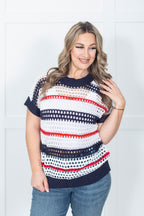 Stripes Through Town Top
