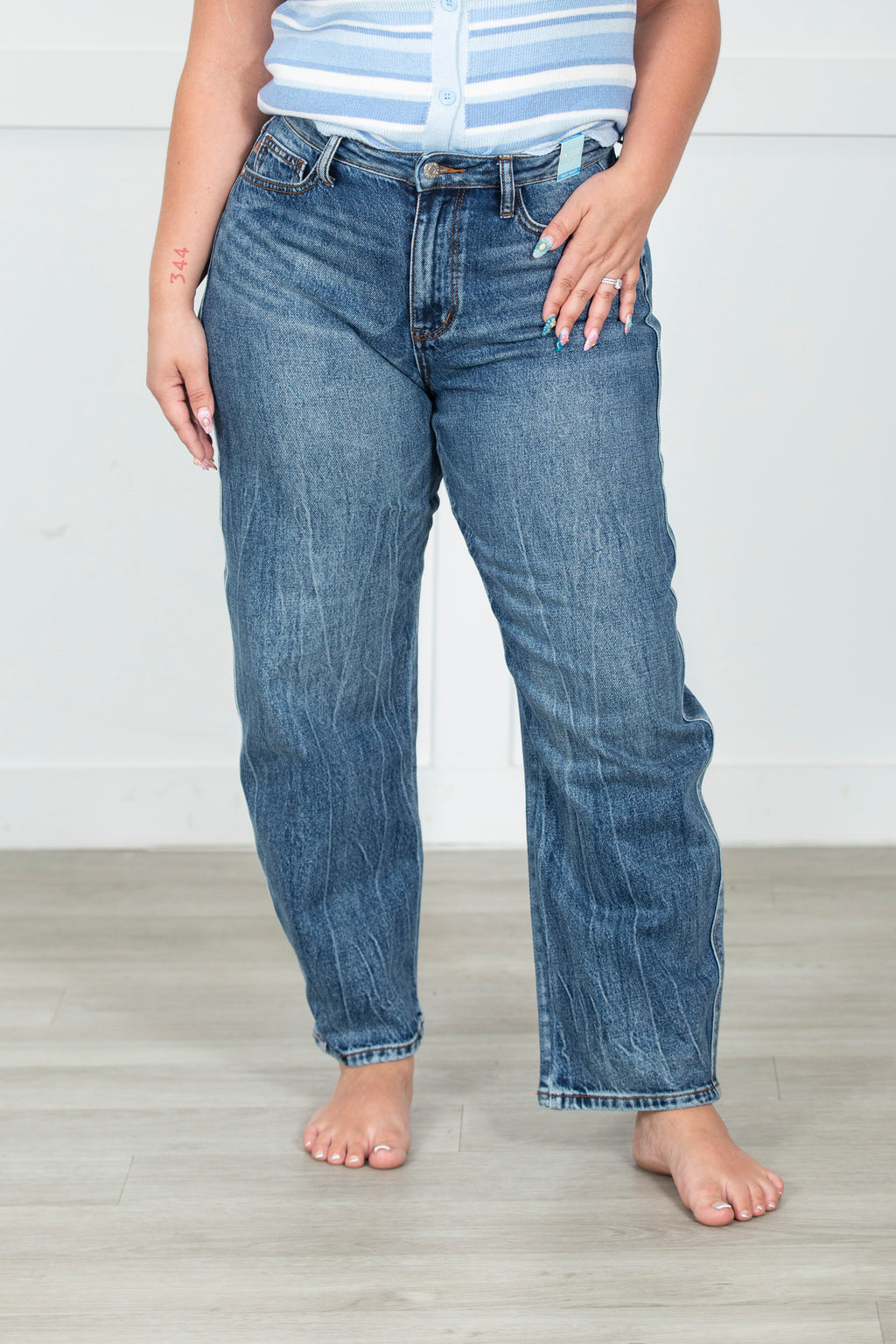 The Marley Rigid Magic Arc Judy Blue Jeans