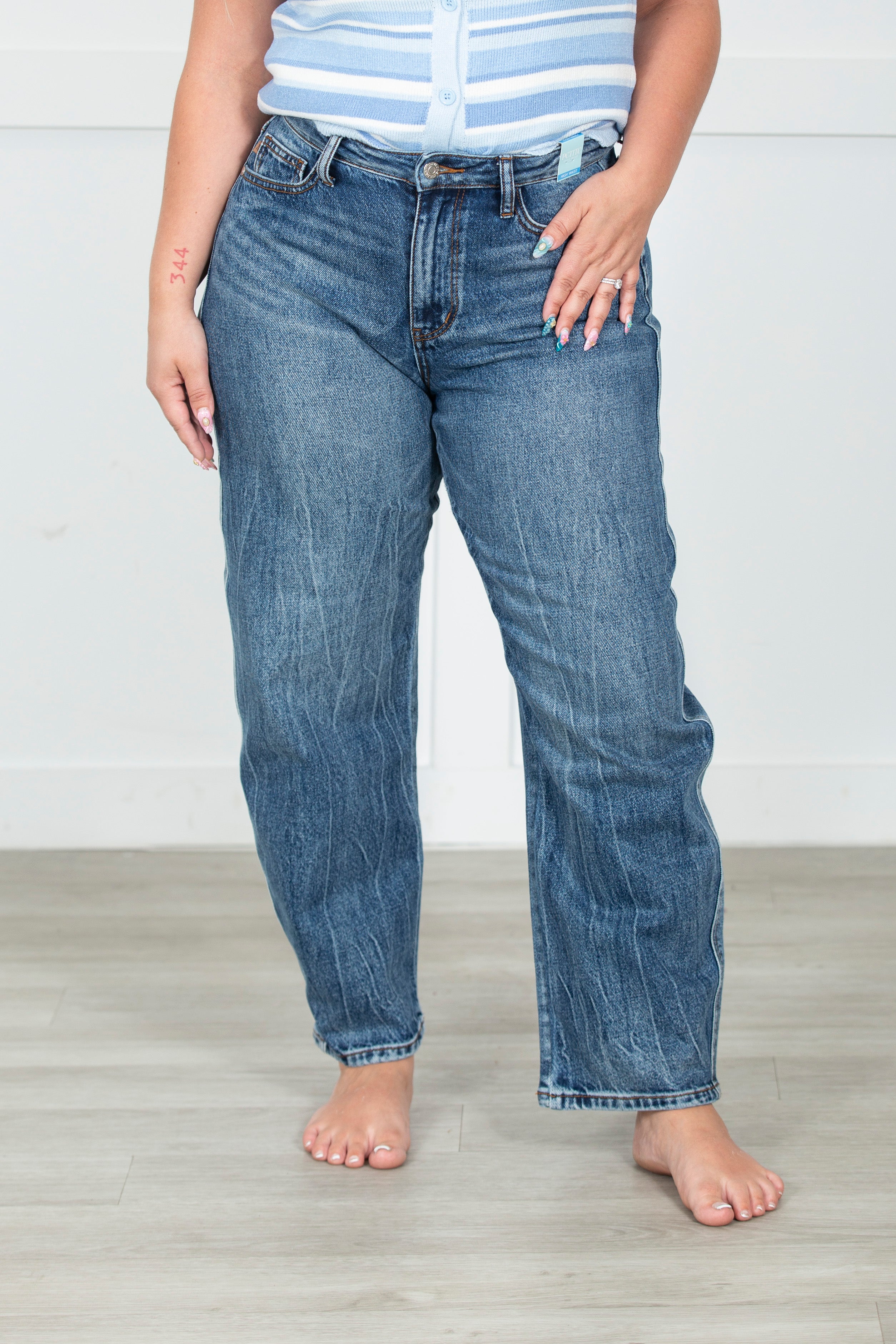 The Marley Rigid Magic Arc Judy Blue Jeans