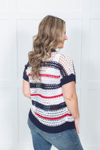 Stripes Through Town Top
