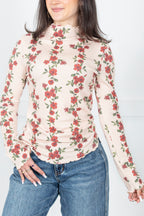 Center of Attention Floral Top