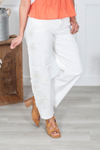 The Betty Tummy Control Barrel Risen Jeans