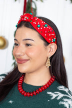 Merry Sparkle Knotted Headband