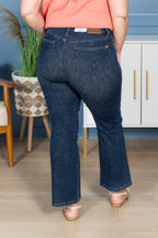 The Rosa Tummy Control Kick Flare Judy Blue Jeans