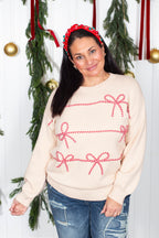 Peppermint Wishes Sweater