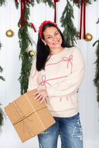 Peppermint Wishes Sweater