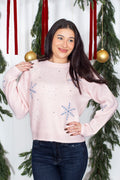 Frosted Rose Sweater