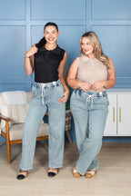 The Abigail High Waist Baggy Judy Blue Jeans