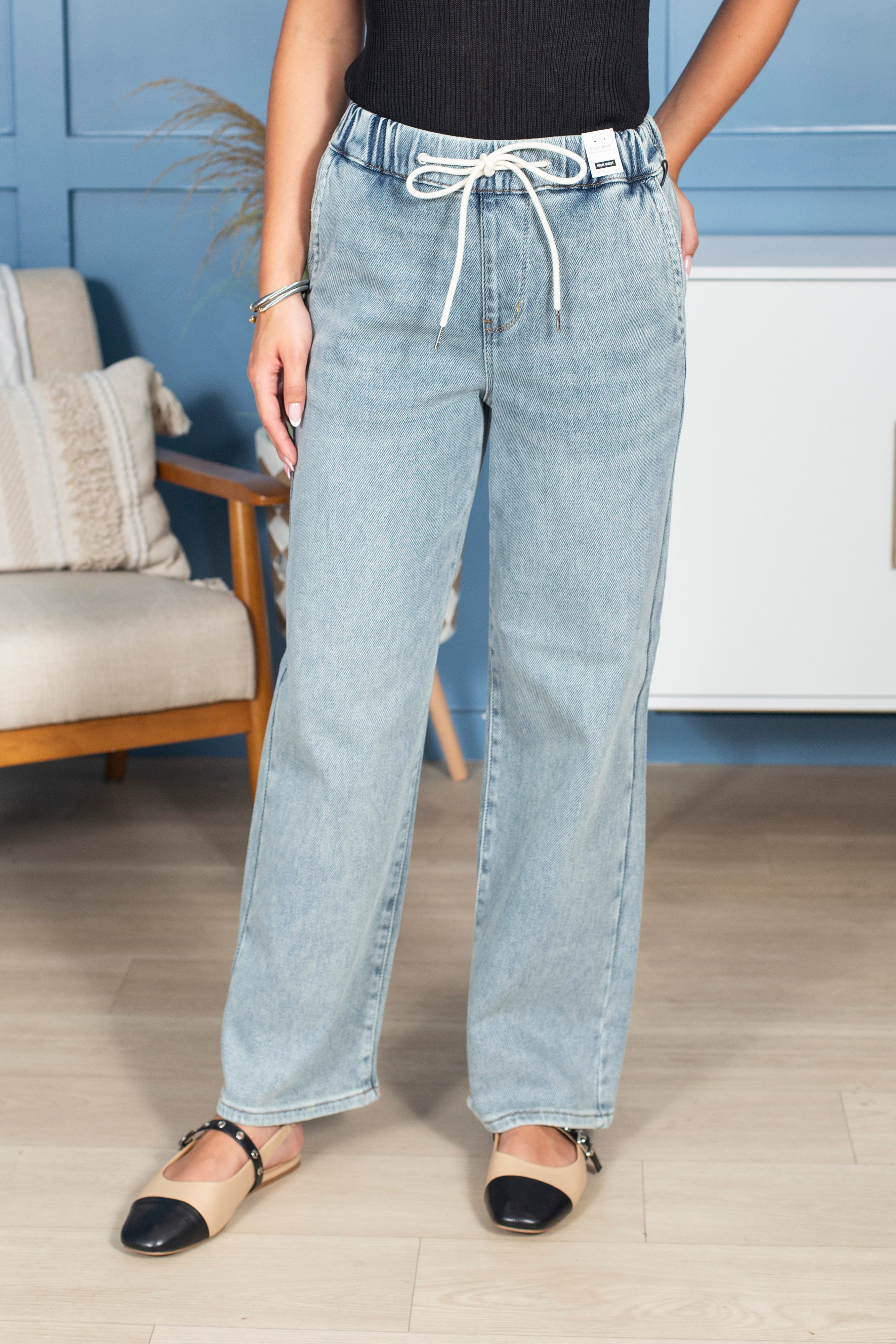 The Abigail High Waist Baggy Judy Blue Jeans