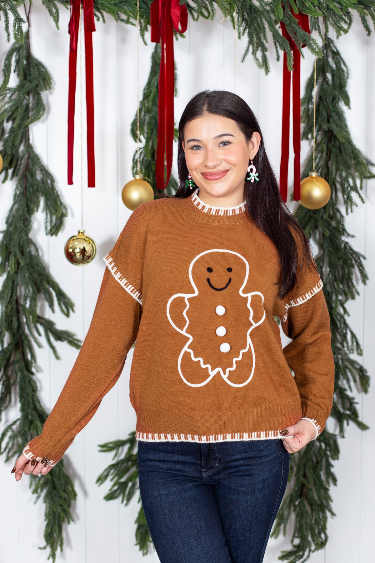 Gingerbread Lane Sweater