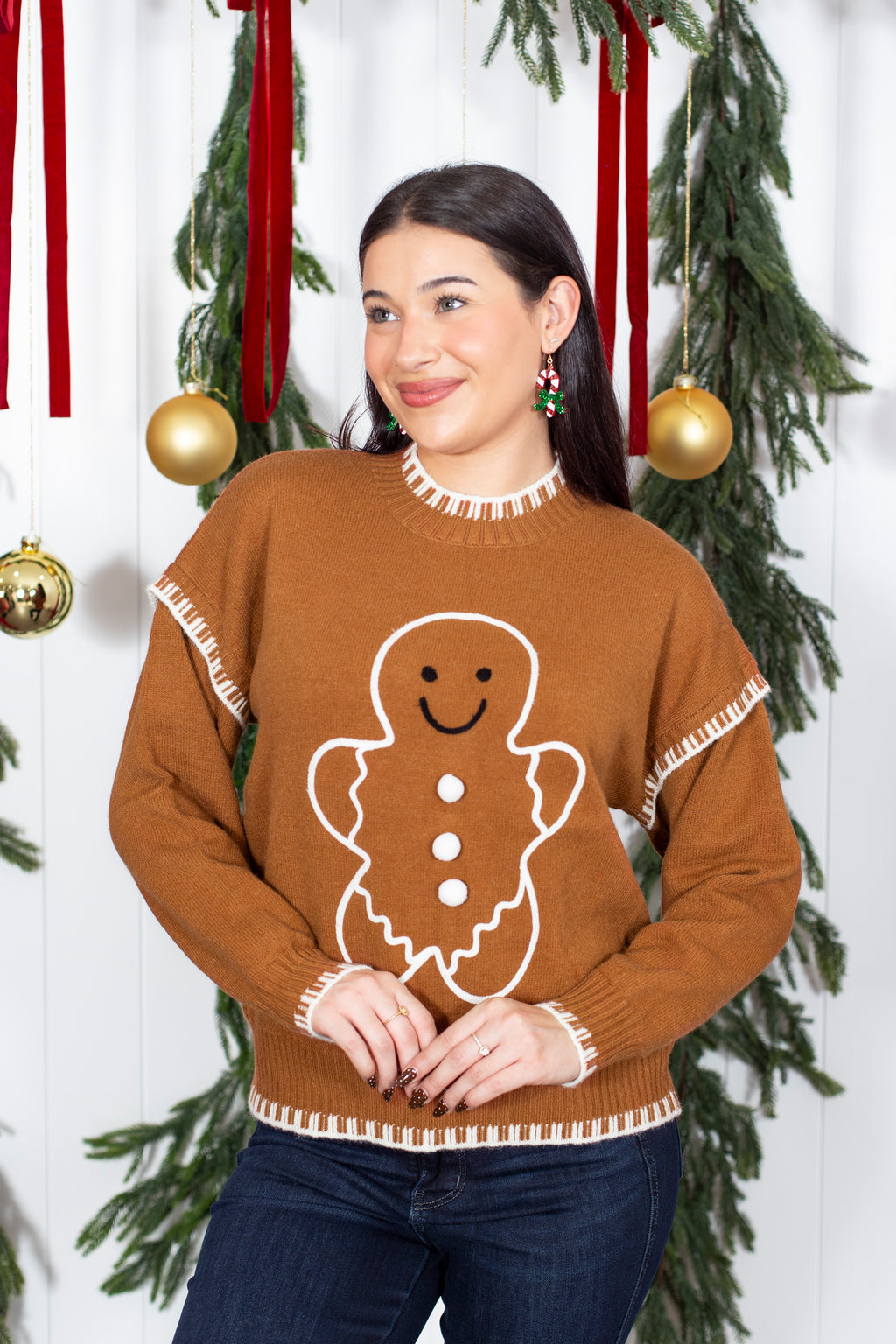 Gingerbread Lane Sweater