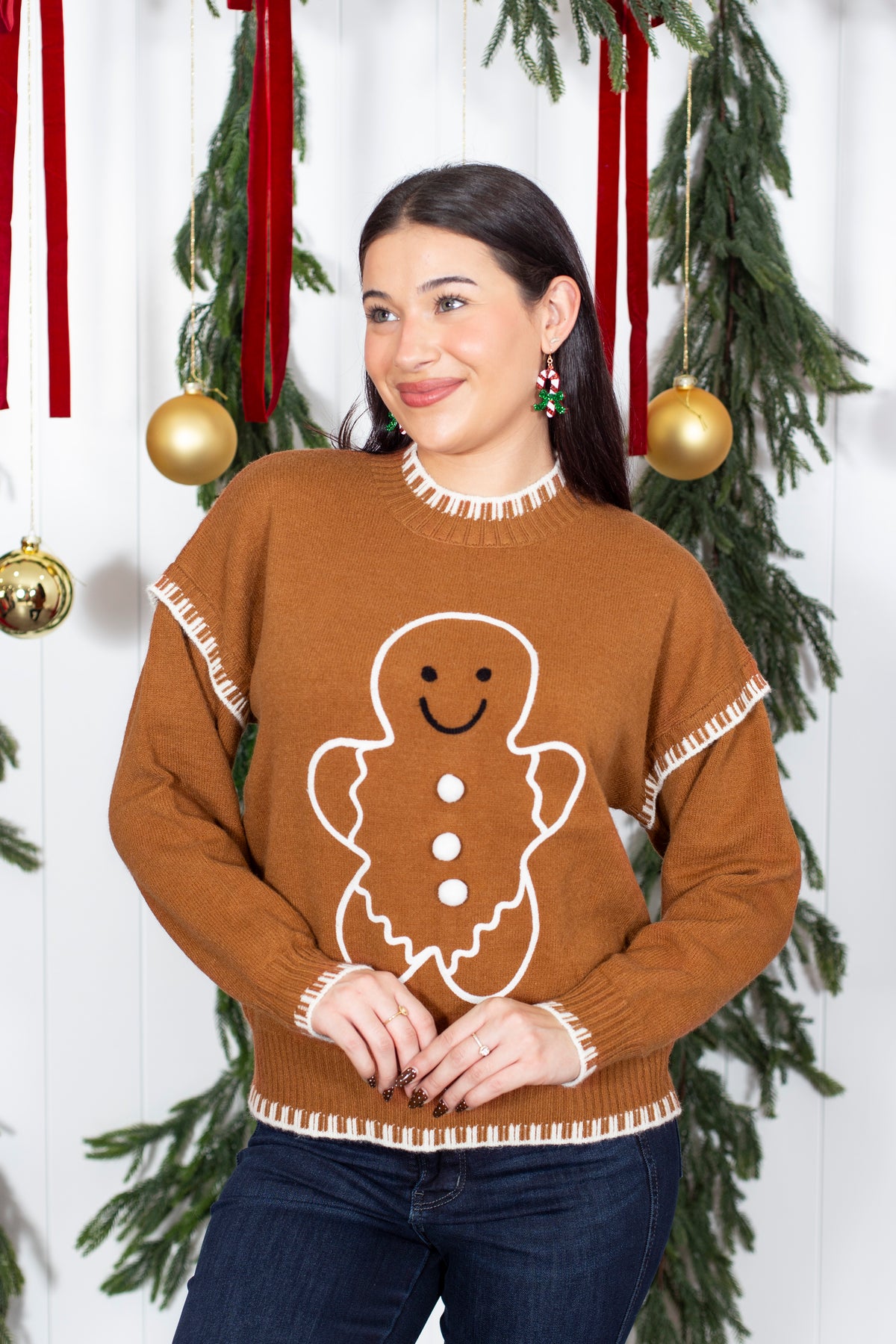 Gingerbread Lane Sweater