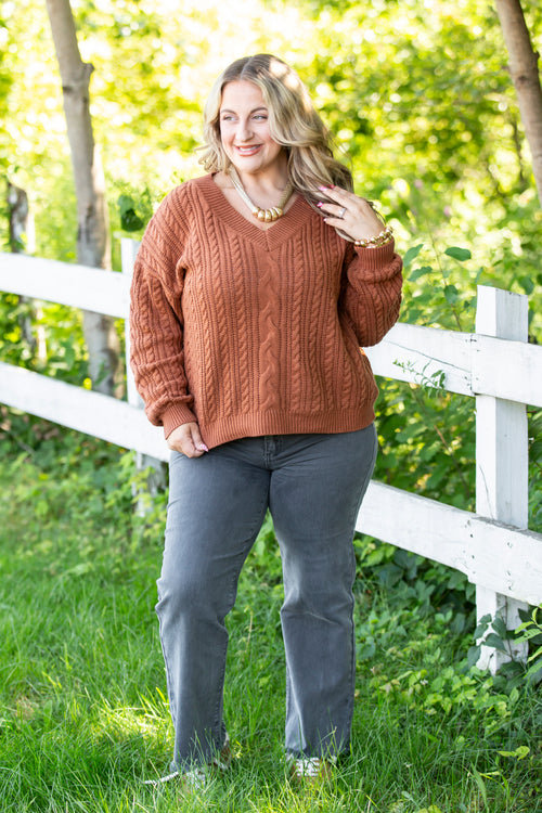 Fireside V Neck Pullover