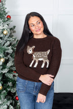 Chocolate Forest Sweater