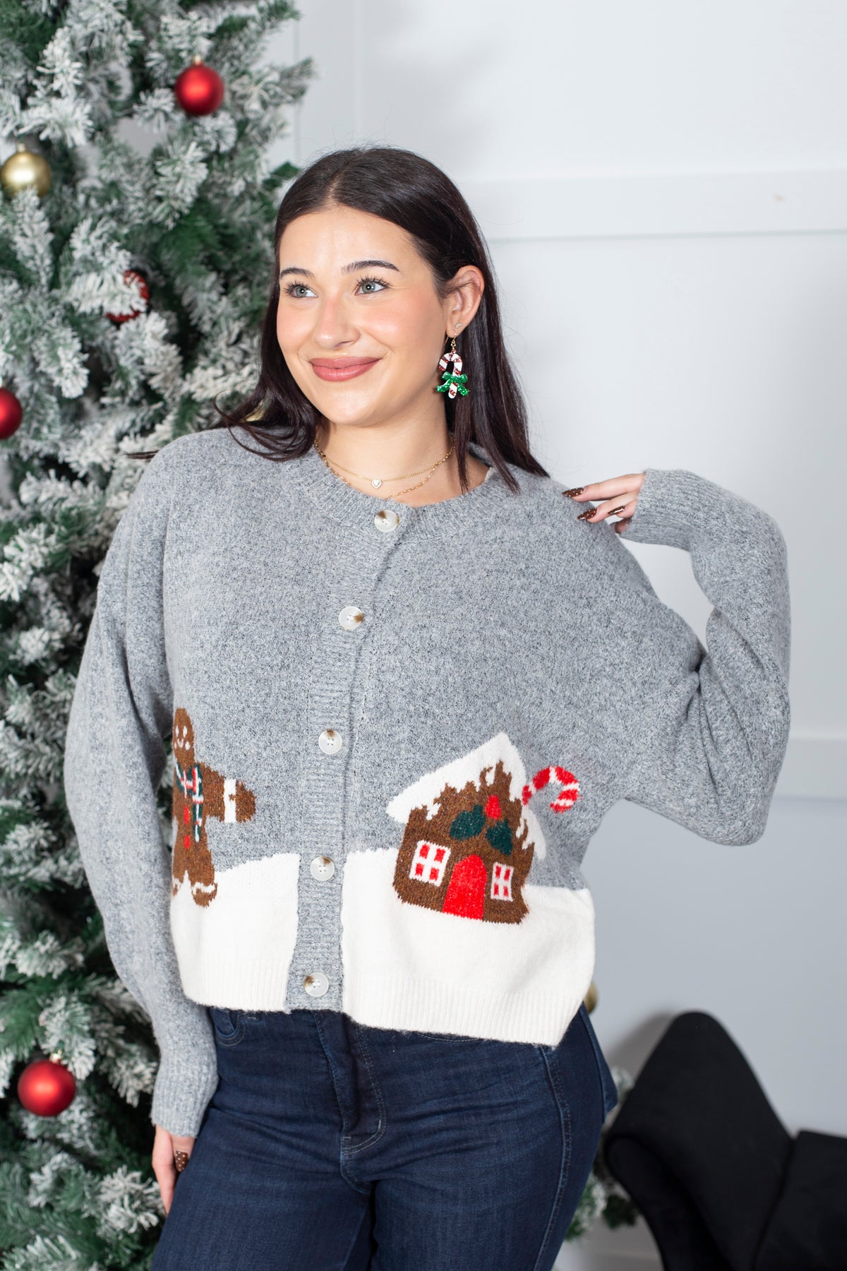 Sweet As Gingerbread Cardigan