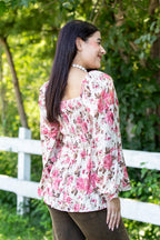 Floral Baby Doll Top