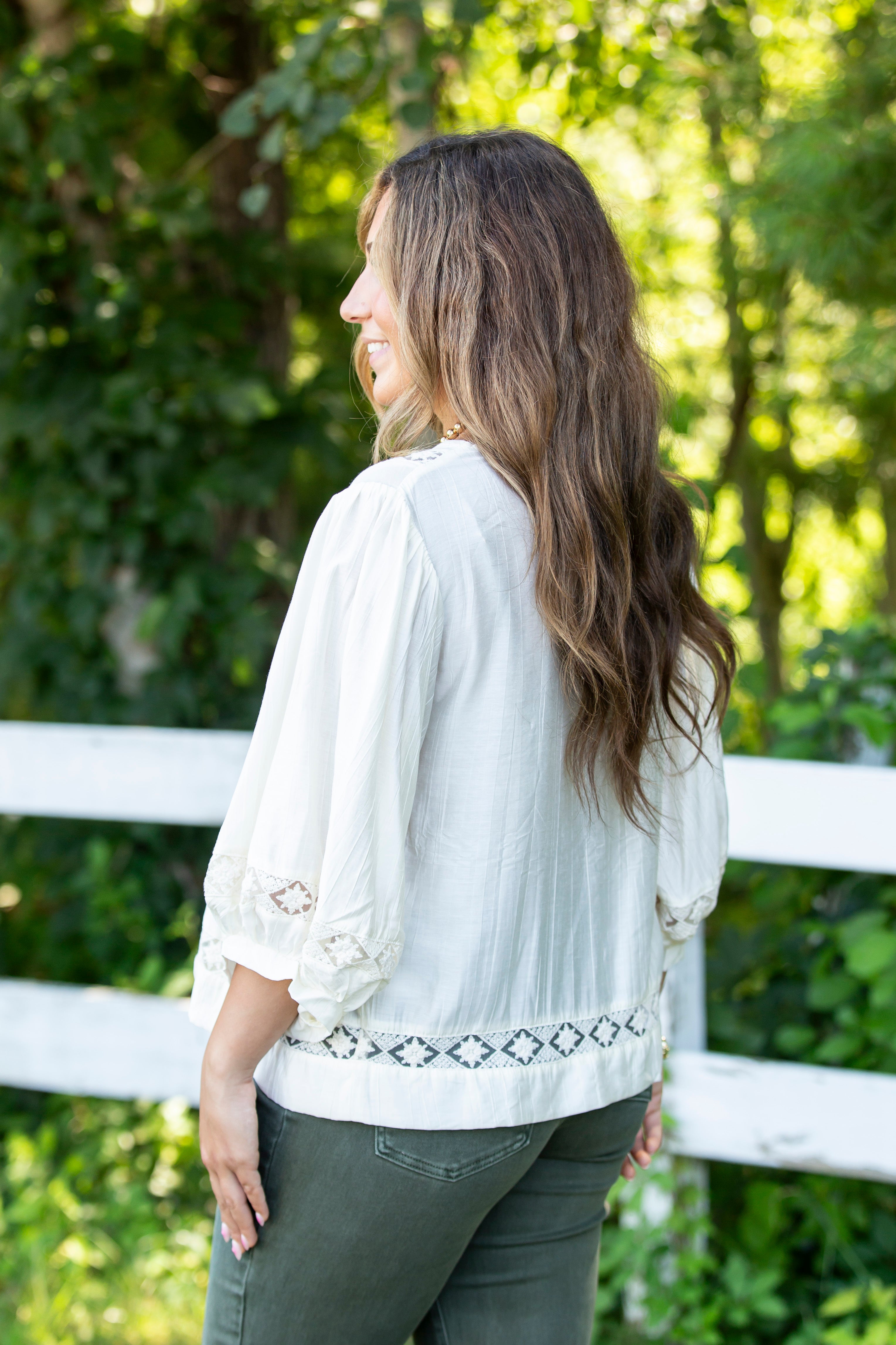 Crinkle Woven Top