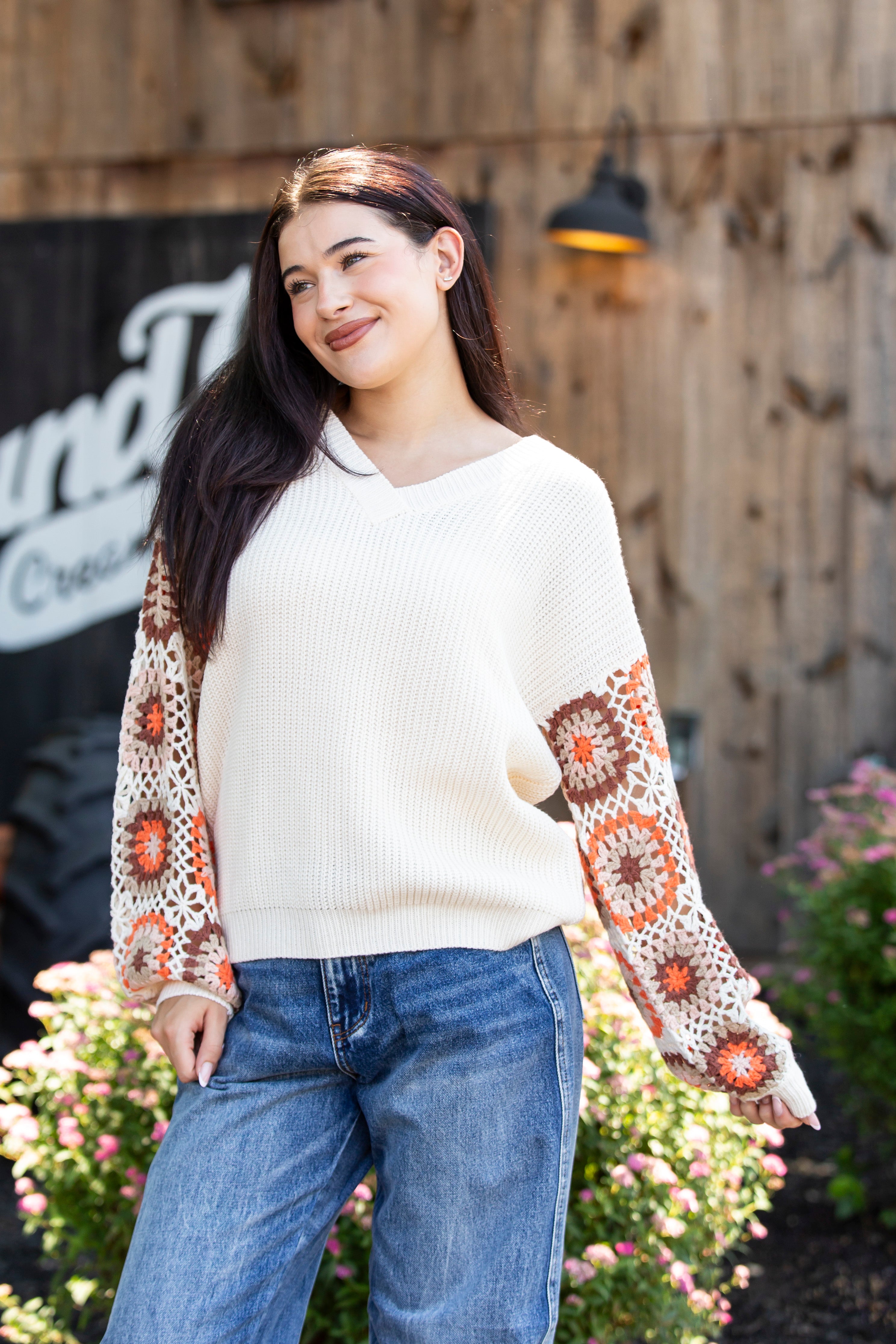 Crochet Patchwork Sweater