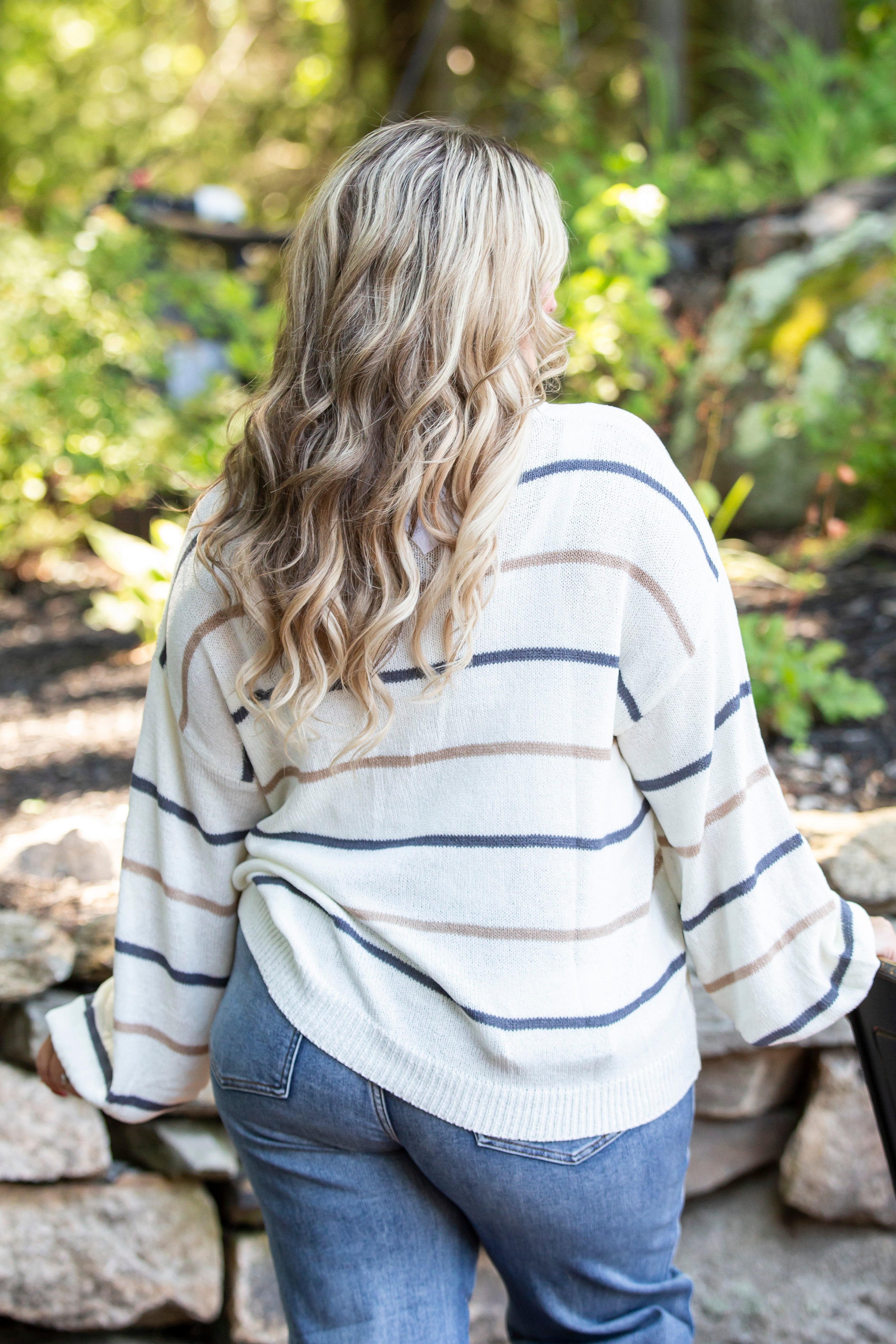 Espresso Stripe Sweater