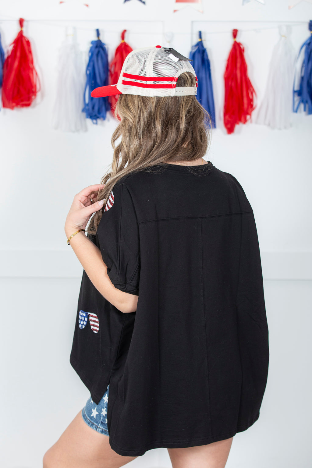 Red White And Cool Top