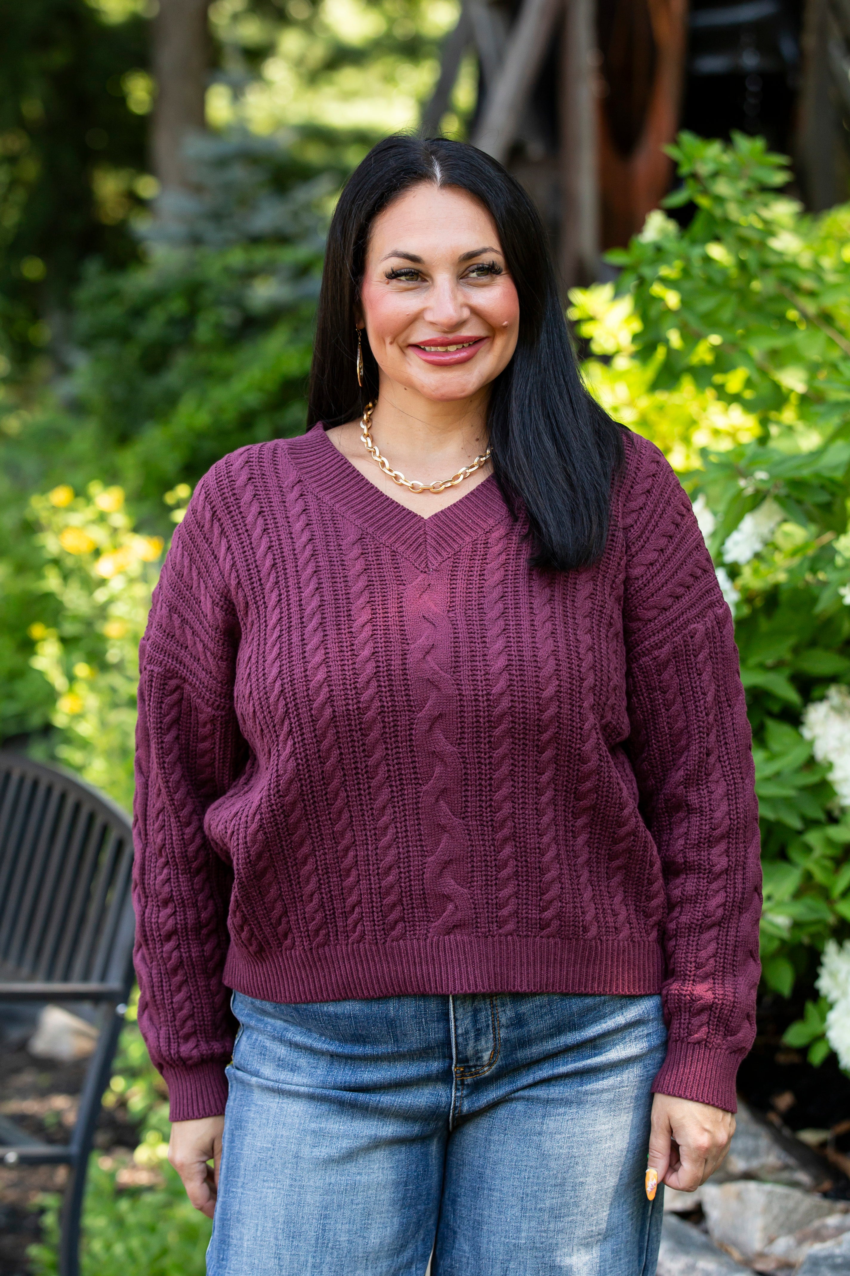 Fireside V Neck Pullover