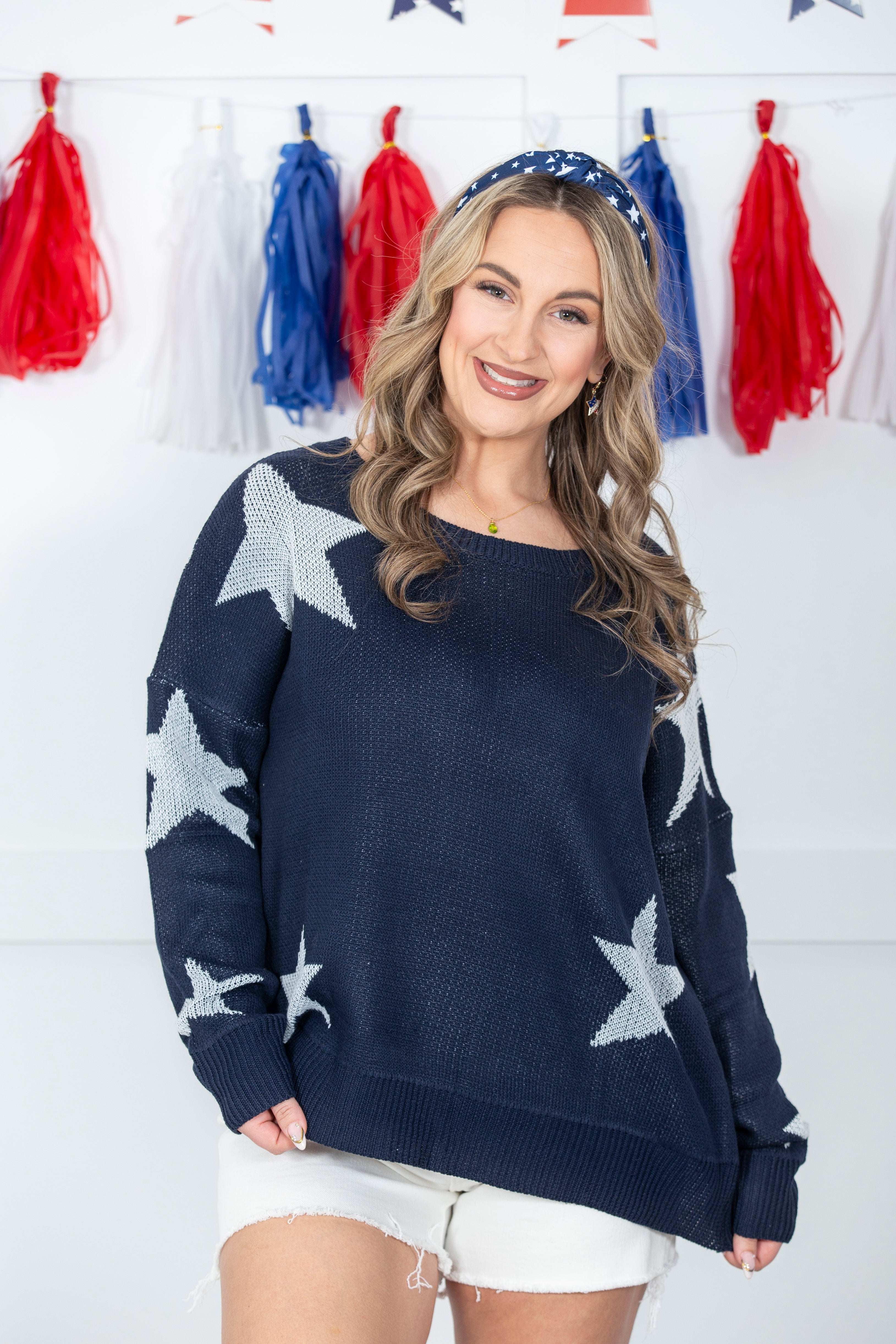 All Star Navy Sweater