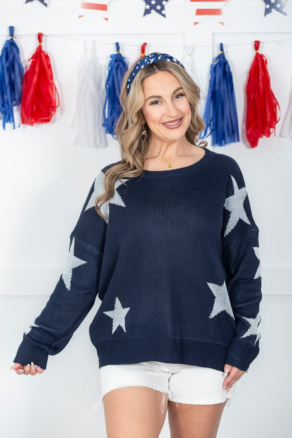 All Star Navy Sweater