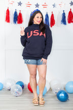 USA Mockneck Sweatshirt