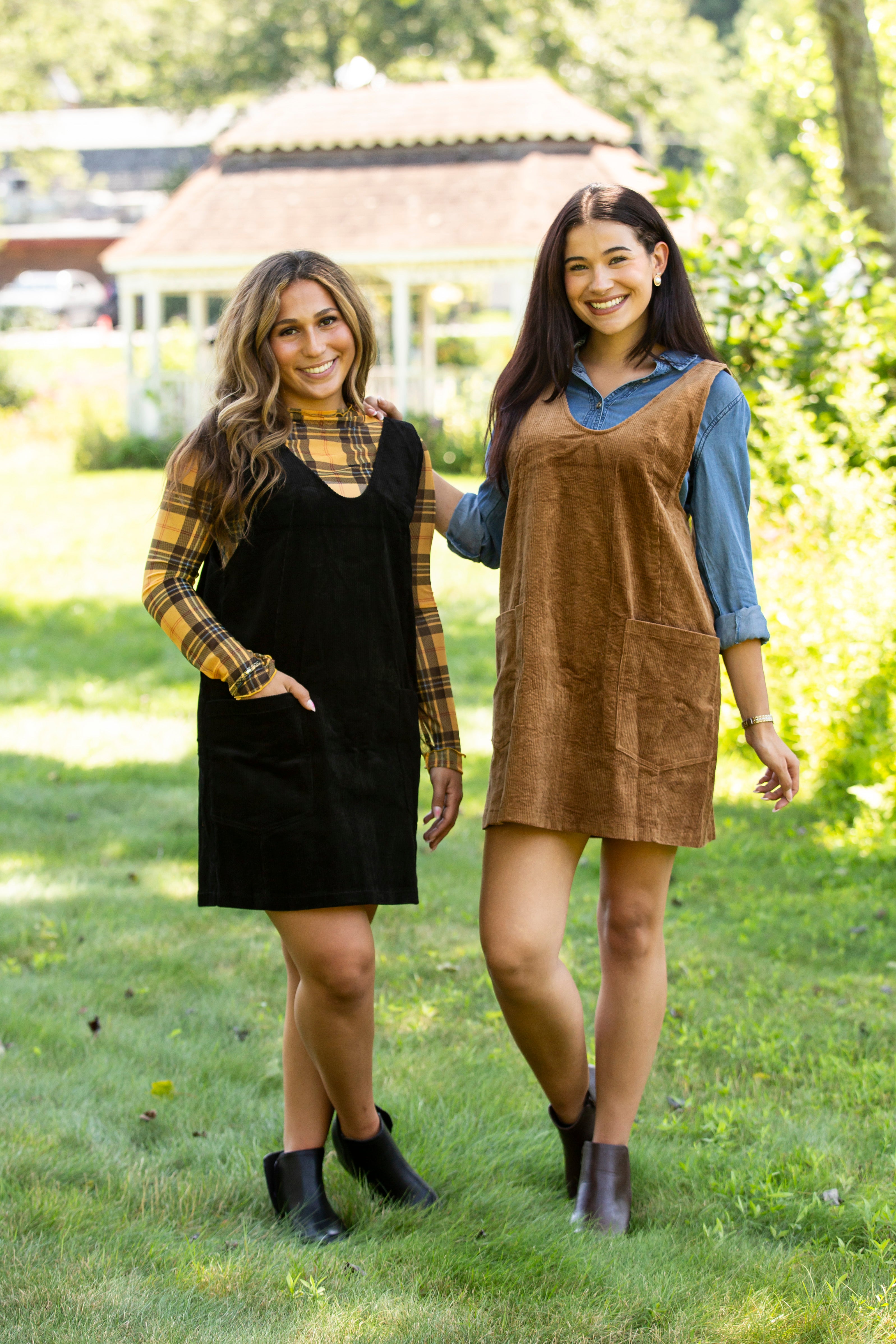 Plaid Mesh Semi Sheer Top