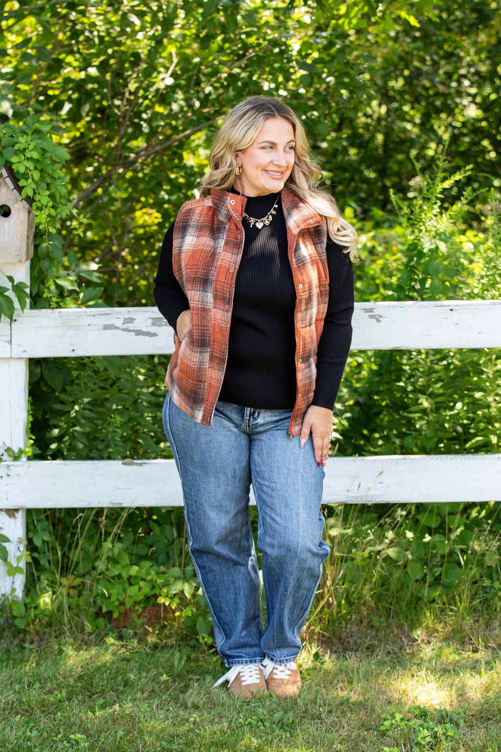 Perfectly Plaid Vest