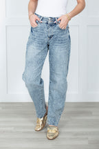 The Delia Double Waistband Judy Blue Jeans
