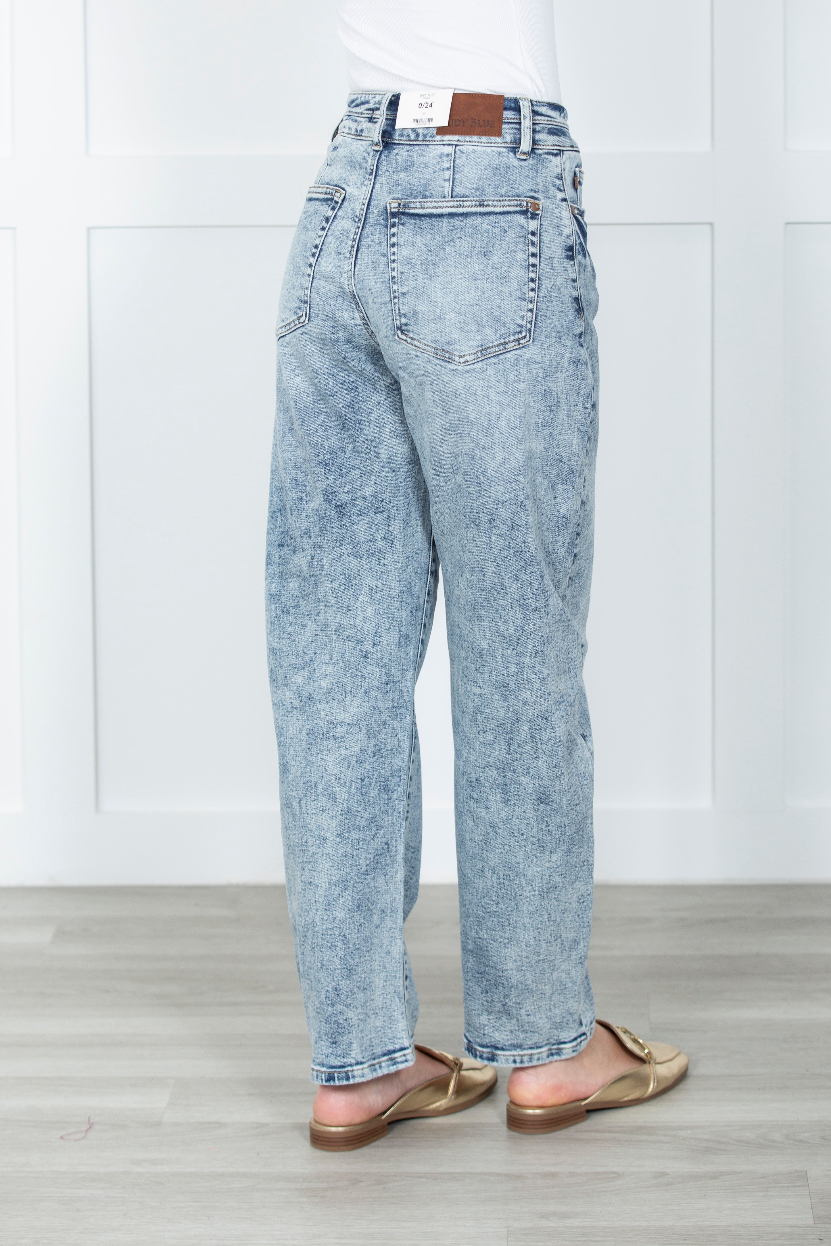 The Delia Double Waistband Judy Blue Jeans