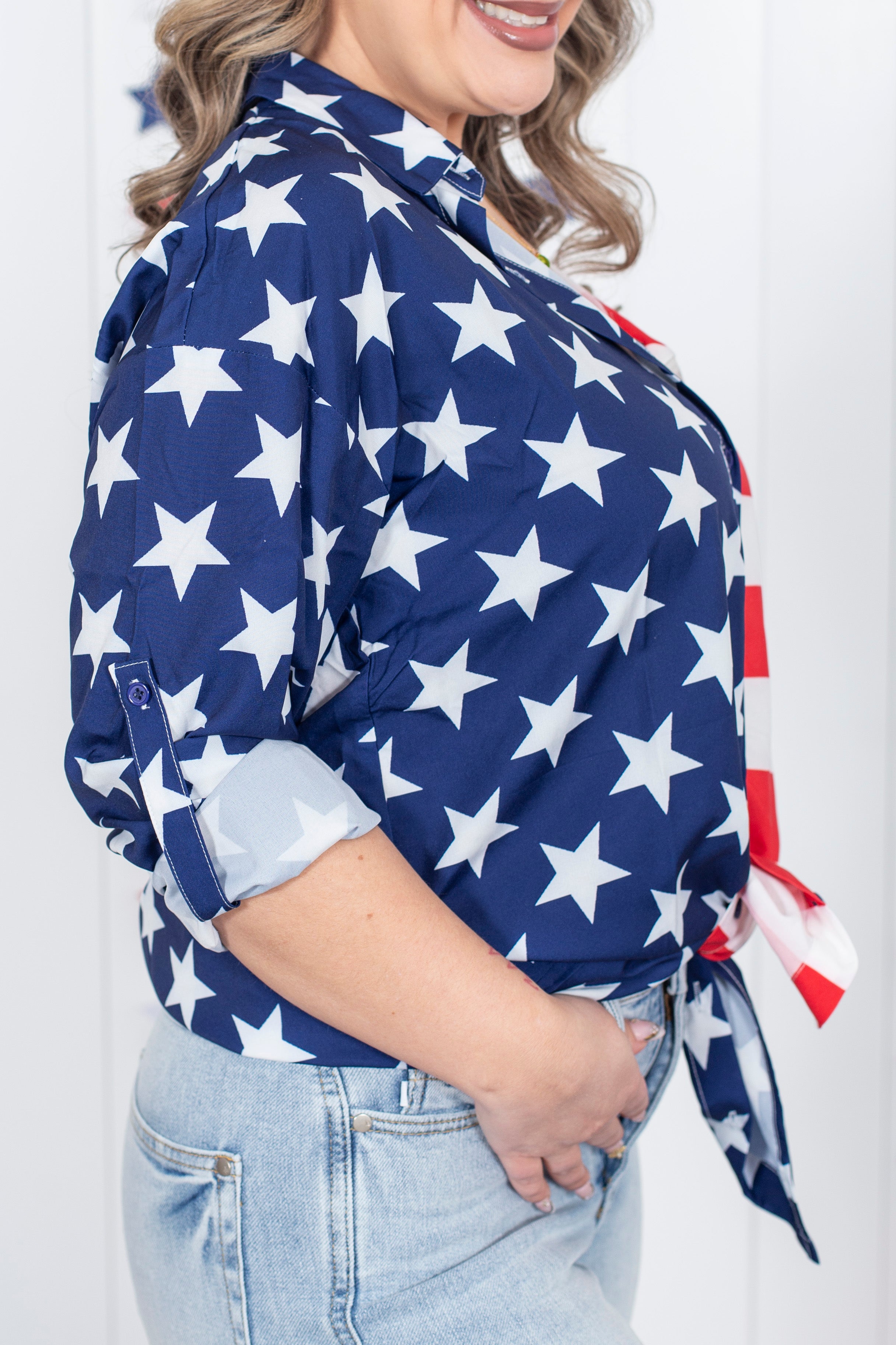 Americana Button Down Shirt
