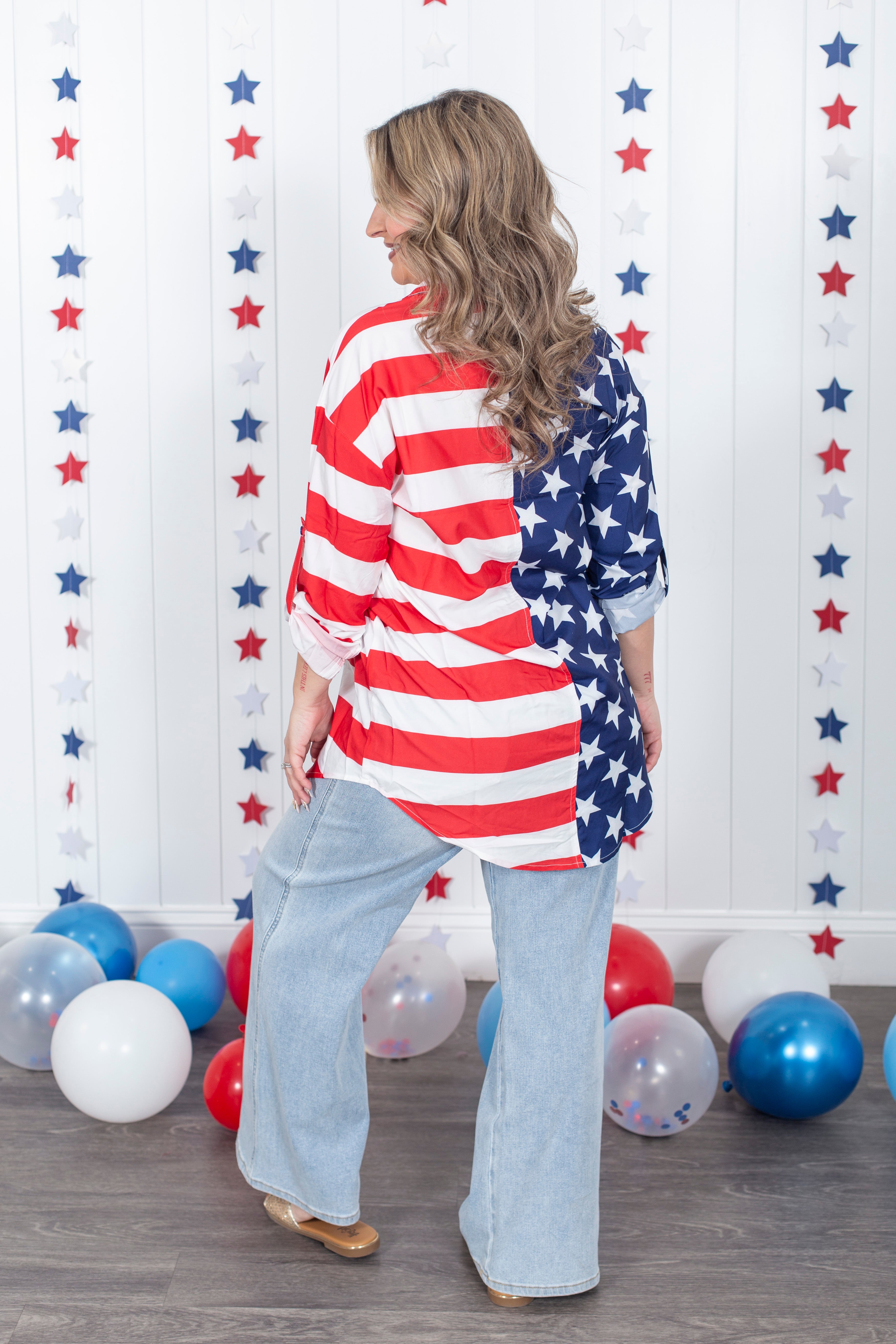 Americana Button Down Shirt