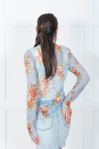 Vintage Garden Mesh Top