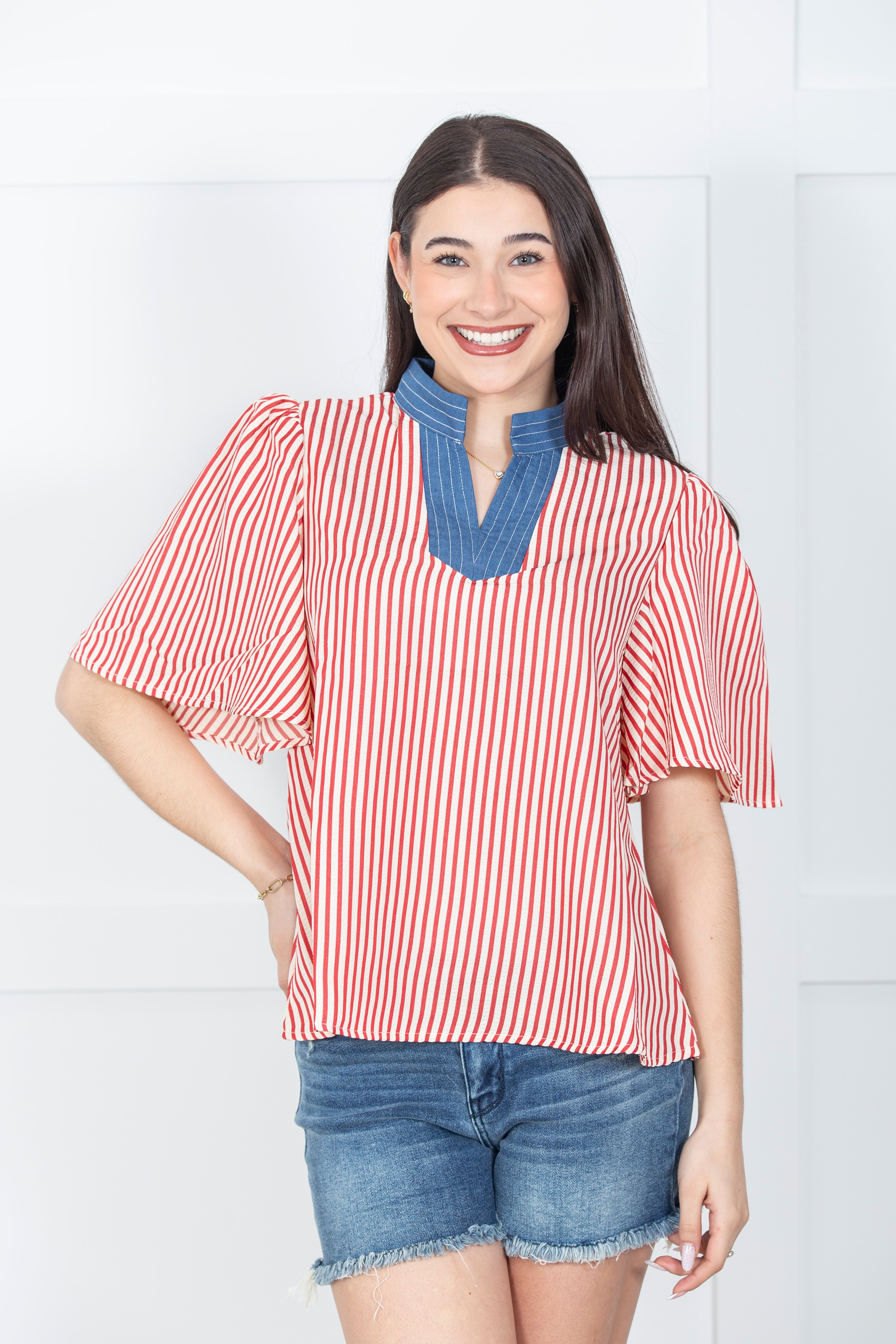 Coastal Stripe Top