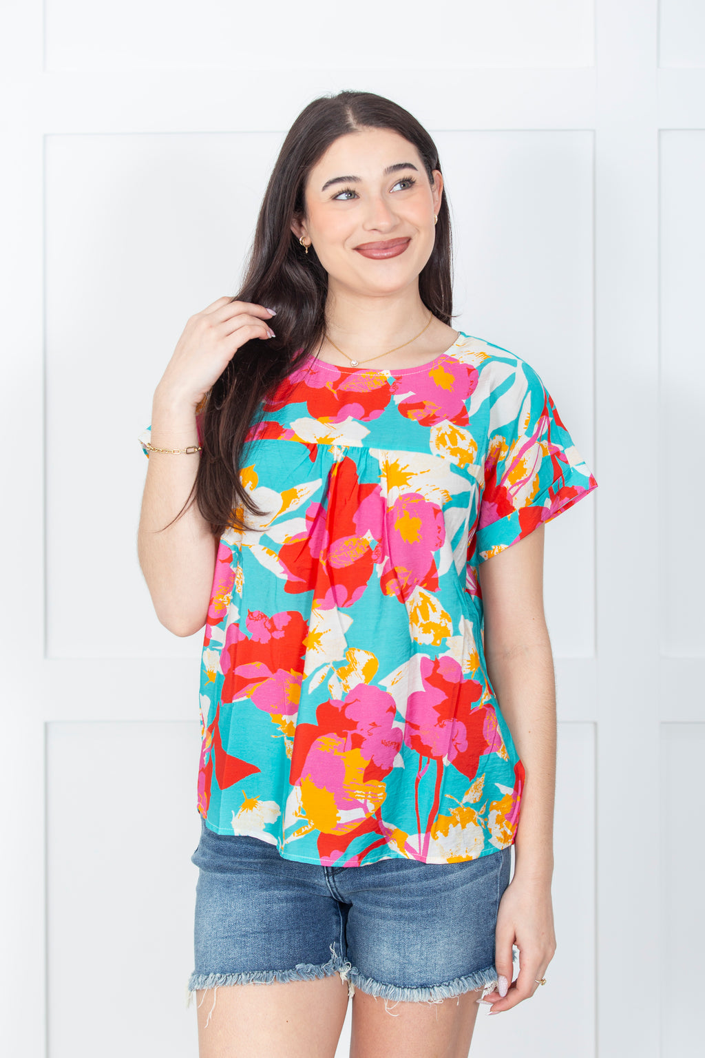 Riviera Floral Top