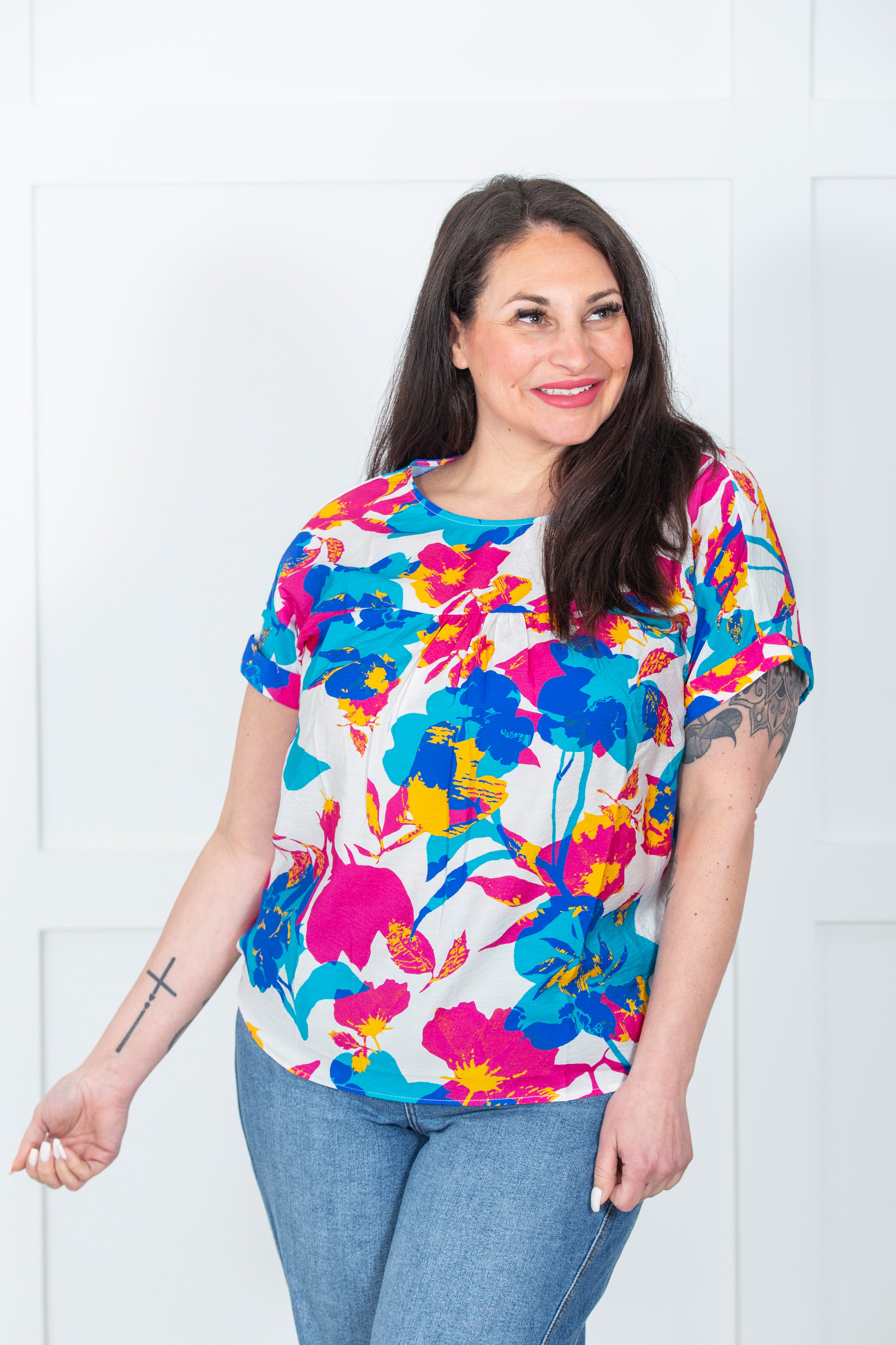 Riviera Floral Top