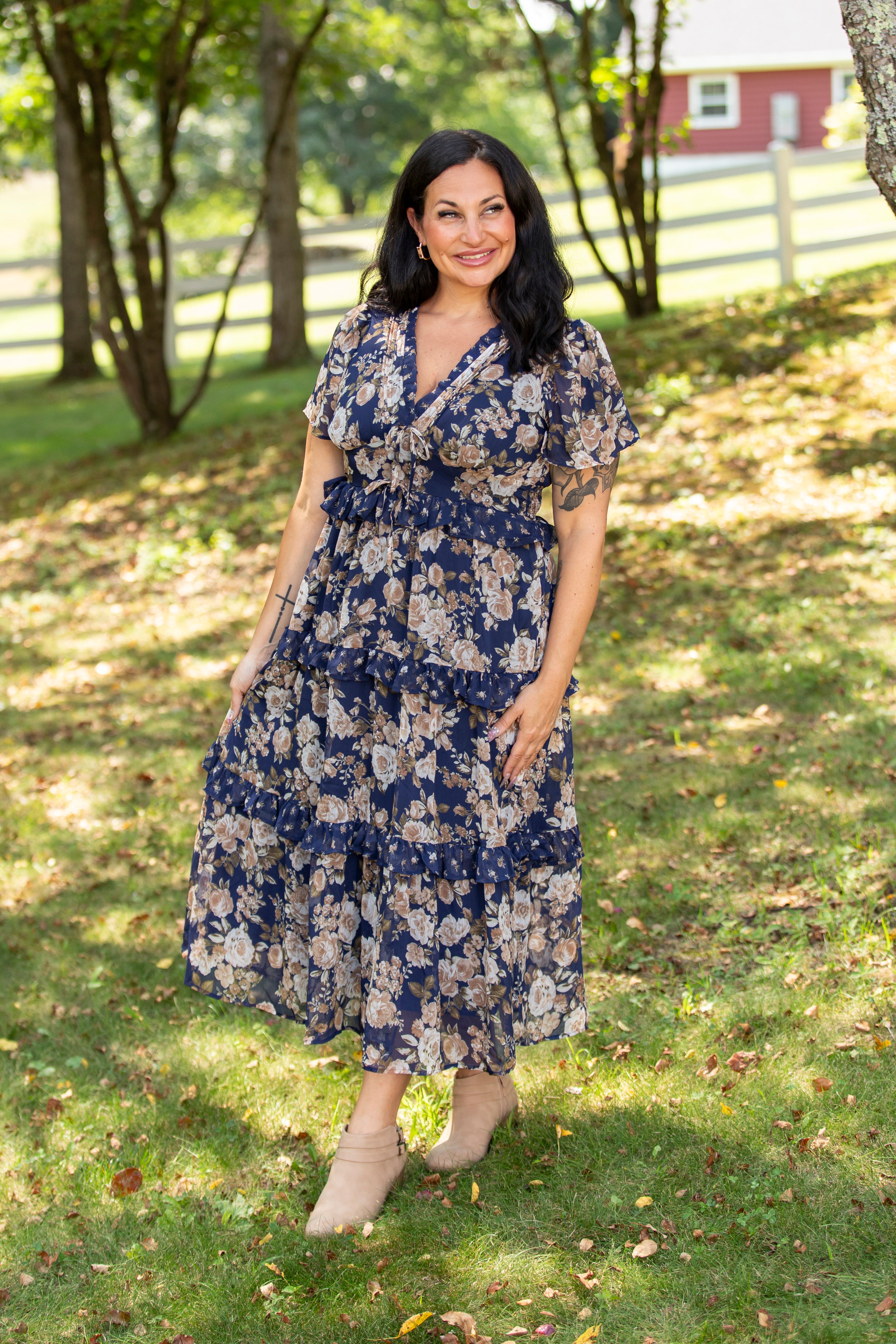 Own The Day Floral Dress