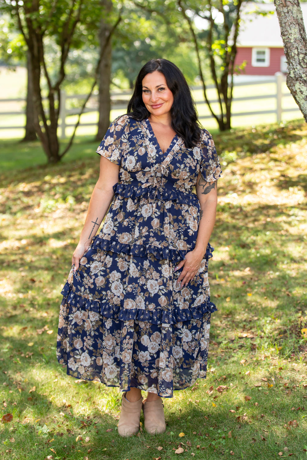 Own The Day Floral Dress