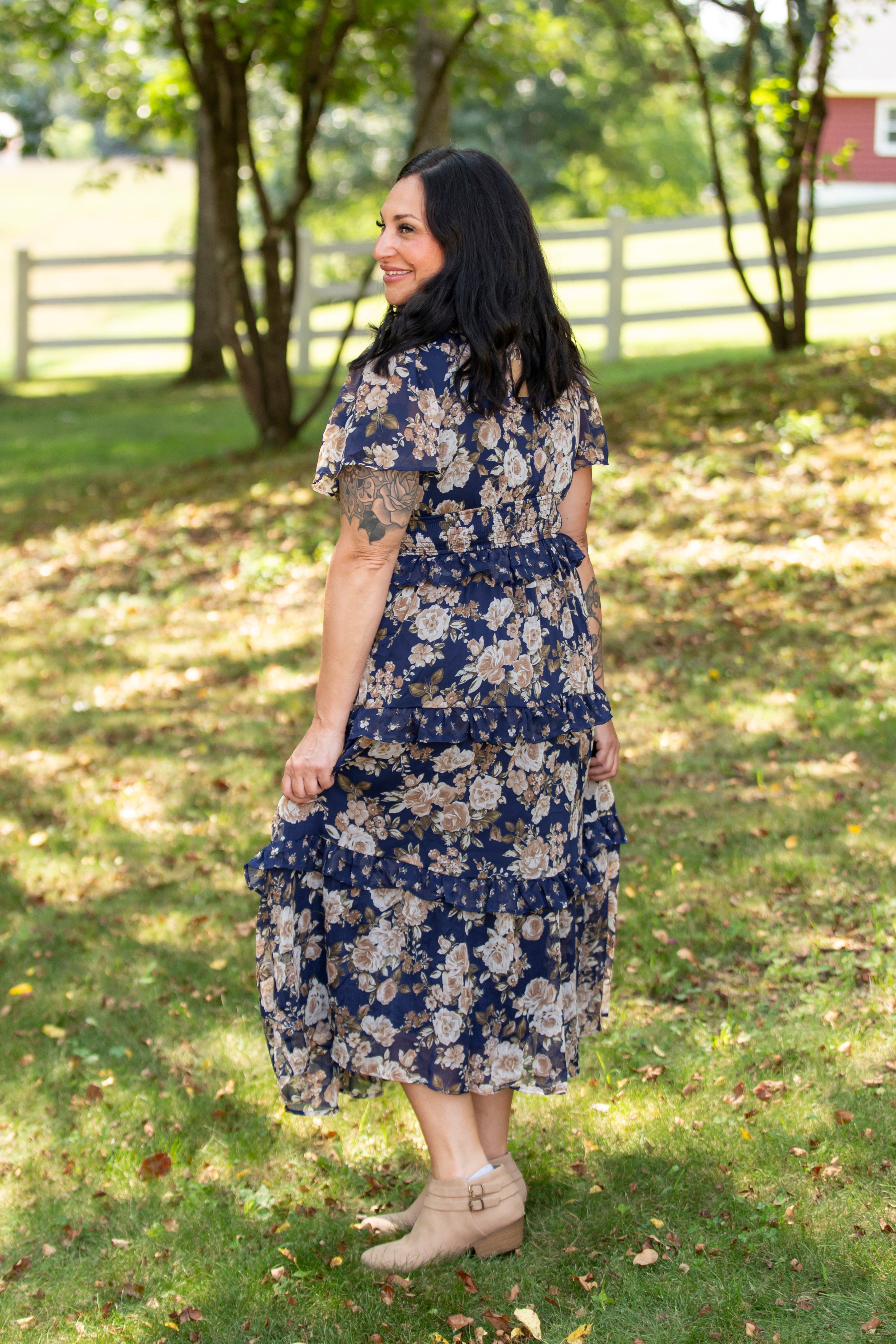 Own The Day Floral Dress