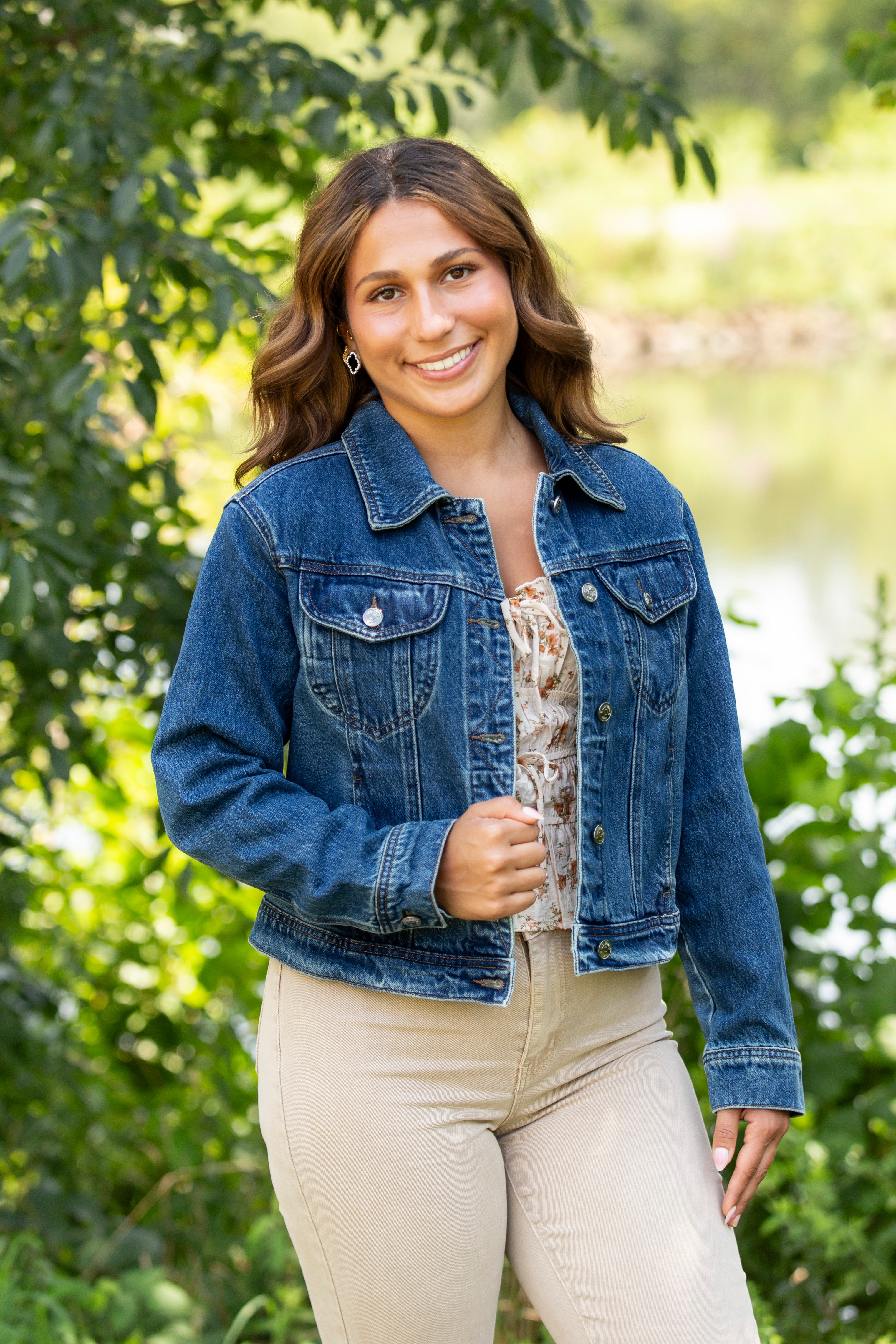 The Celine Rigid Magic Judy Blue Trucker Denim Jacket