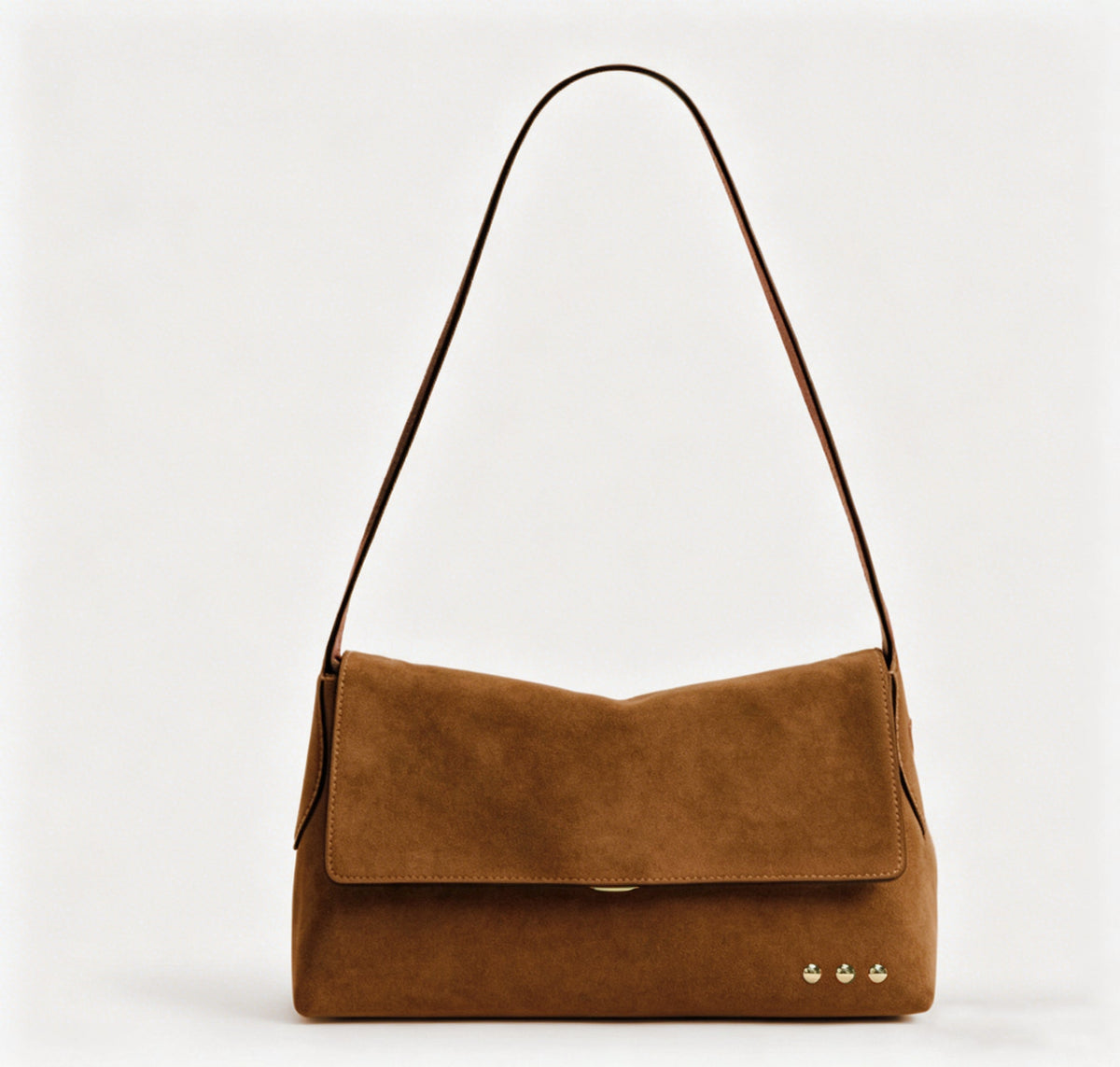Miranda Suede Flap Crossbody-Crossbody Bag-Pretty Simple