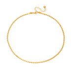 Dakota Disc Chain Necklace - WATERPROOF-Necklace-Pretty Simple