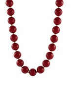 Acrylic & CCB Ball Necklace