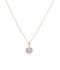12mm CZ Round Necklace
